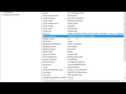 How to check BIOS version in Windows 10