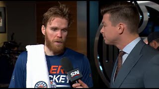 McDavid after winning Game 4 / 29.05.2024