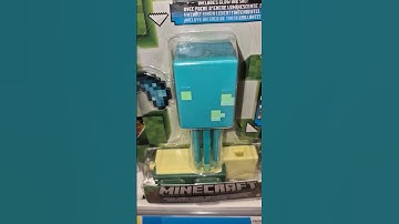 Minecraft glow squid figure #shorts