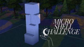 Micro Shell challenge|speed build | The sims 4 | CC