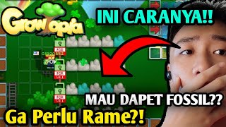 Cara Baru Dapet FOSSIL Di GROWTOPIA 2023┃Growtopia Profit