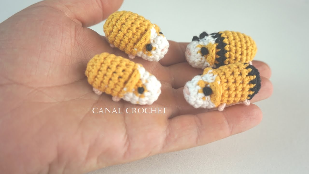 Mini cobaya amigurumi tutorial