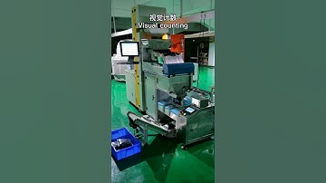 #Plastic parts Visual #counting and #packing+ #labeling   #linktop #factory