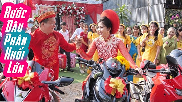 Đám Cưới 2021 Rước Dâu Cực Chất Bằng Xe Phân Khối Lớn Miền Tây Hoành Tráng, Cô Dâu Xinh Như Búp Bê