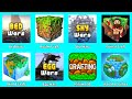 Bed Wars,Sky Wars,Egg Wars,Realm Craft,Primal Craft,Miniworld,World Craft,World of Cubes