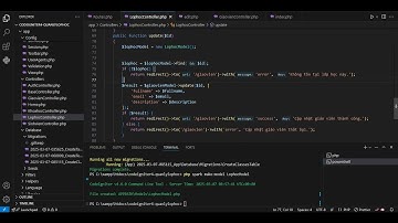 Bài 15: Cập nhật lớp học | Codeigniter 4 PHP MVC - Postgres DB