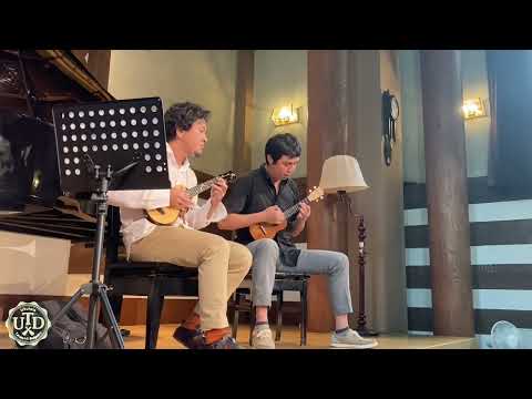 音楽歴０から４年のお弟子さん（嶋さん）と９０年の伝統的ホールにて１２番街のラグを共演する。【ウクレレ初心者お悩み相談室オンライン】
