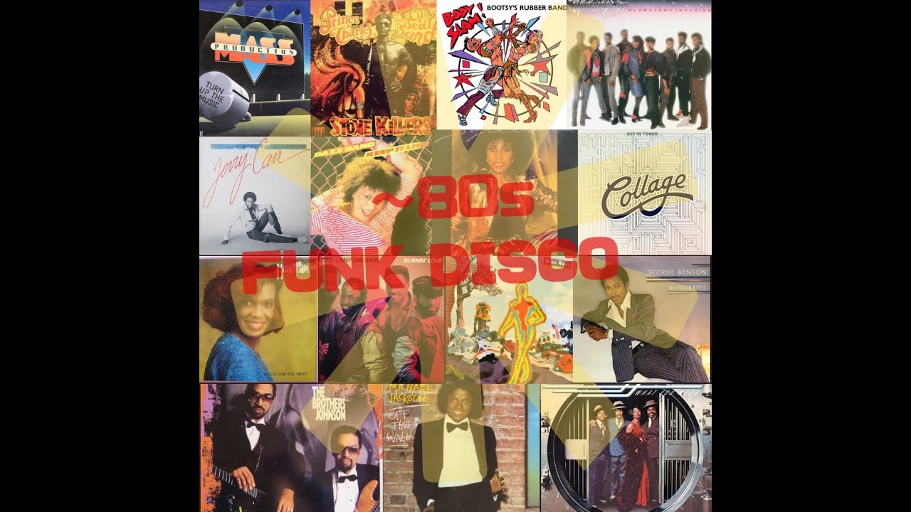 All Vinyl Dj Mix ~80s electronic funk disco