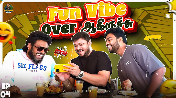சம்பவம் ஆகிருச்சு சித்தப்பு🥴 | Ooty Series | Ep- 04 | Vj Siddhu Vlogs