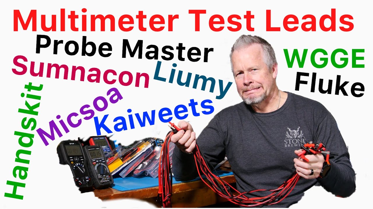 Probe Master 8017S Multimeter Test Leads fits HP / Agilent, Fluke