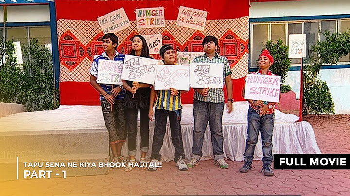 Tapu sena bhook hartal | FULL MOVIE | Part 1 | Taarak Mehta Ka Ooltah Chashmah Ep 616 - 618