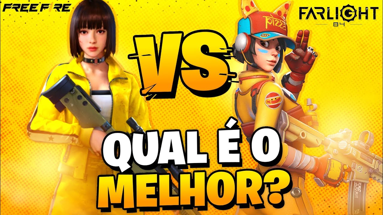 Free Fire ou Farlight 84? Qual o melhor jogo Battle Royale para