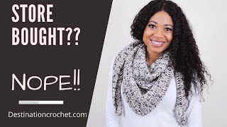 EASY CROCHET SCARF TUTORIAL FOR BEGINNERS! - Super EASY Crochet Projects for BEGINNERS screenshot 3