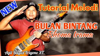 New Tutorial Melodi BULAN BINTANG Original Rhoma Irama Soneta sangat mudah untuk di tiru