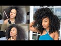 Worlds Smallest Curl Wand on Natural Hair ?!