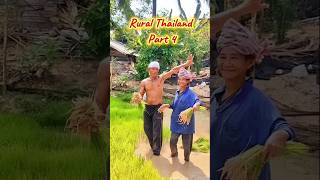 Happy Rice Farmers of Rural Thailand – Pure Joy in the Fields!”