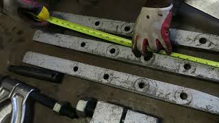 OTC / SPX 30~50 Ton Capacity Hydraulic Puller Set Includes Locking Job Box