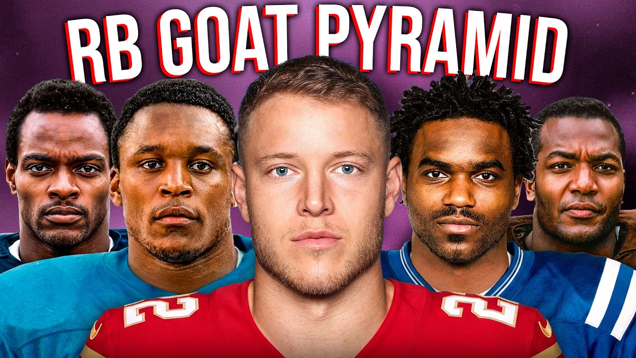 The NFL RB GOAT Pyramid ... Settled Once and For All