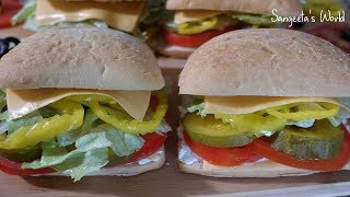 Ciabatta Sandwich Recipe • Sangeeta's World