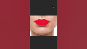 Create Highly Realistic Lipstick in Photoshop #photoshop  #shorts