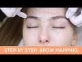 Brow mapping step by step training