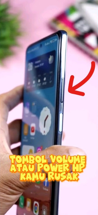 Tombol volume atau power hp kamu rusak? Jangan langsung ke counter ya #tutorial #tipsandtrick #hp