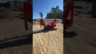 Loading a EasyLift R210 Spider Boom