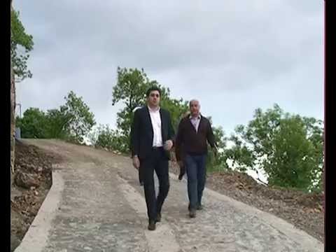 პეტრე-პავლეს სახელობის მონასტერთან მისასვლელი 1,5 კმ -იანი ქვაფენილის გზა დააგო