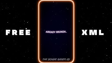 Broken New Trending Xml | Alight Motion Presets Xml #xml #am_editors_bd #alightmotion  #brokenxml