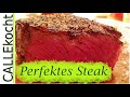 Steak richtig braten. Rezept um bestes Rumpsteak zubereiten | Recipe to prepare the best rump steak.