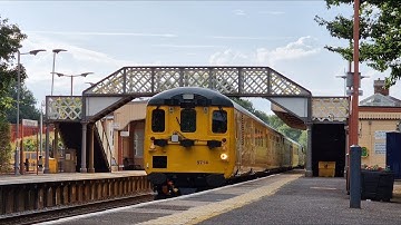 Network Rail DBSO 9714 Leads Colas Rail 37175 Through Warminster on the UTU 08/07/23