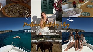 #vlog | Mallorca Birthday Vlog 1.0 - Geburtstagsfeier, Bootstour, Wochenmarkt & a lot of fuuuun 🍇🍋🌊