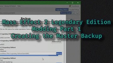 Mass Effect 2 Legendary Edition Modding Guide Part 1: "Creating the Master Backup"