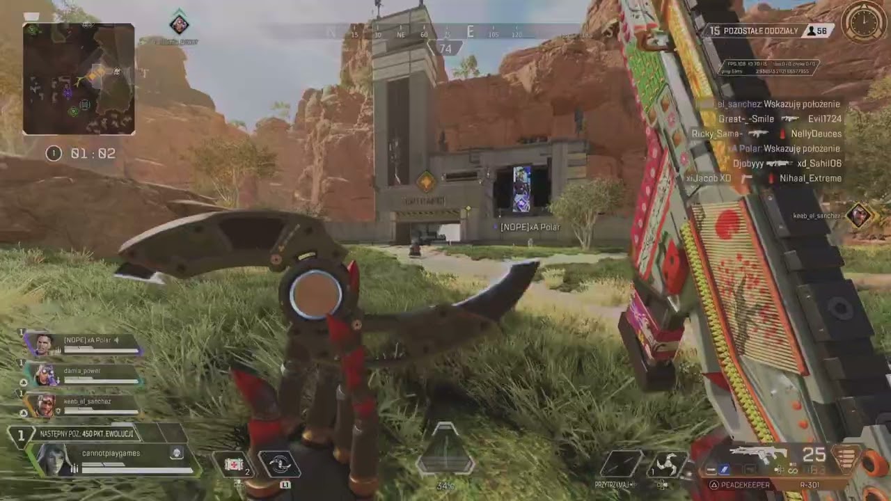 Ash arc snare is the most powerfull weapon! :D