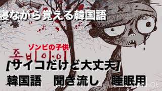 [睡眠用] [日本語字幕]韓国語聞き流し　[サイコだけど大丈夫] [사이코지만 괜찮은아] 日本語字幕　韓国語字幕