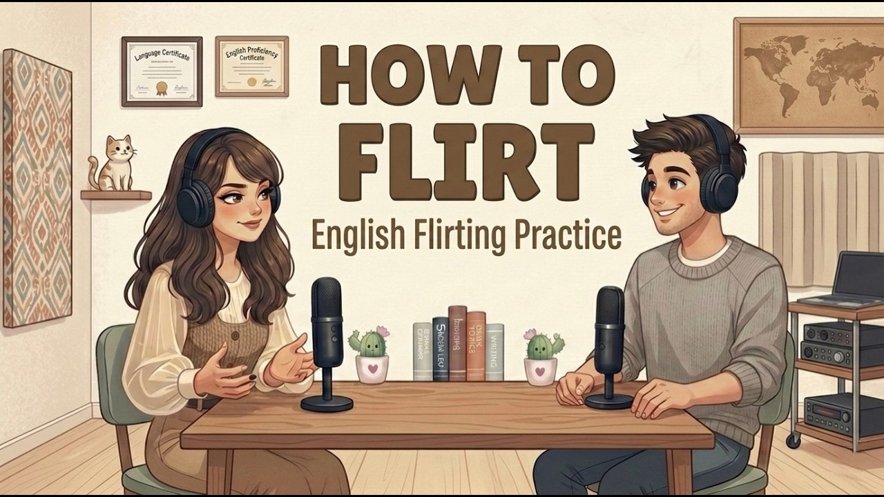 How to Flirt in English Without Being Awkward