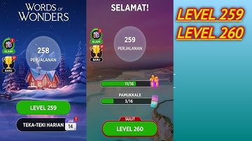 WoW (word of wonders) level 259-260