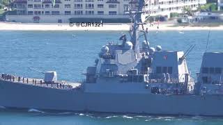 USS Ralph Johnson (DDG 114) Inbound - August 2, 2021 - San Diego