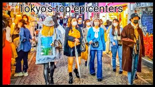 Tokyo’s Top 5  EPICENTERR of Attraction and upmarket shoppings【4K】