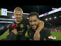 'I PLAYED SO SH***!' Erling Haaland and Rayan Cherki gas each other up after both scoring doubles