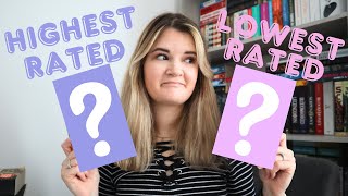 Reading the Highest and Lowest Rated Books on my TBR According to Goodreads!