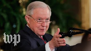 Sessions delivers remarks to state attorneys general