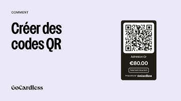 Comment créer des codes QR
