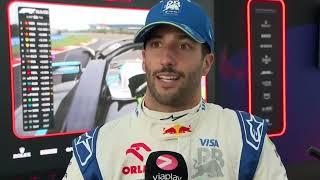 'Our race got ruined by him' | Daniel Ricciardo PostRace interview | F1 Chinese Grand Prix