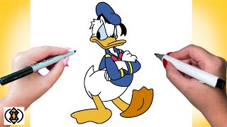 How To Draw Donald Duck | Disney Drawing Tutorial