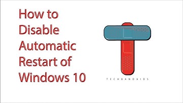 How to disable automatic restart of windows