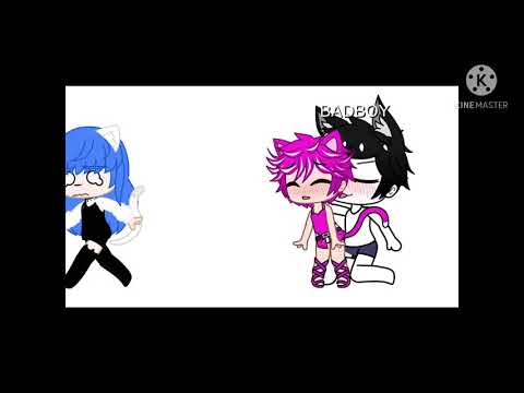 If i met an UwU cat boy and a Badboy / GACHA CLUB