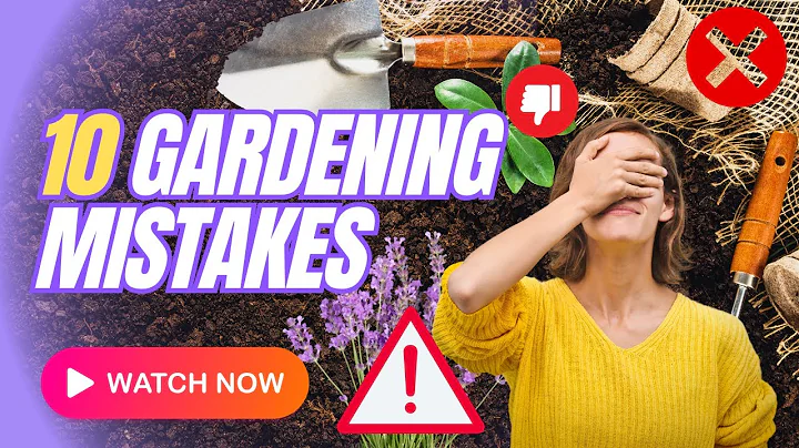 10 Gardening Mistakes That Are Ruining Your Plants!