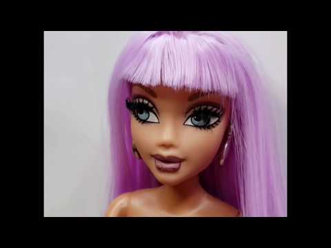 O Planeta Tutorial cabelo de boneca: Como Re-root Bangs em sua boneca - Truques para Rerooting bangs plana