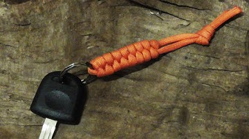 How To Make A Paracord Rattlesnake Knot Key Fob - WhyKnot